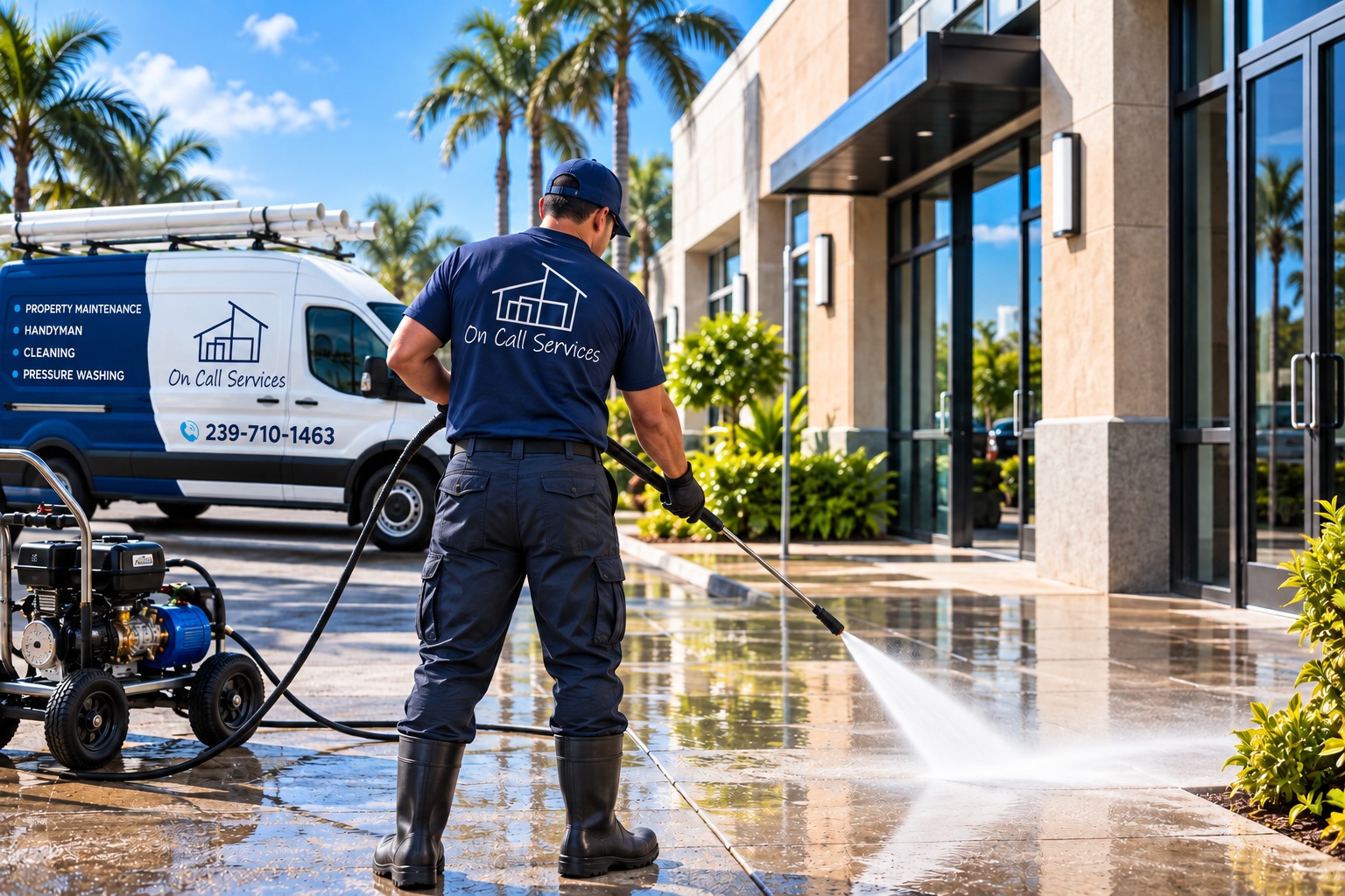 Commercial Pressure Washing
